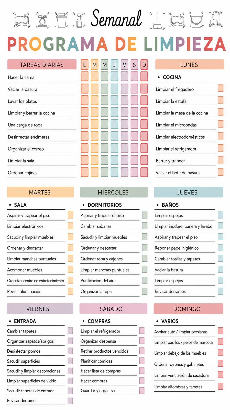 Página del HomeOrder Planner 2