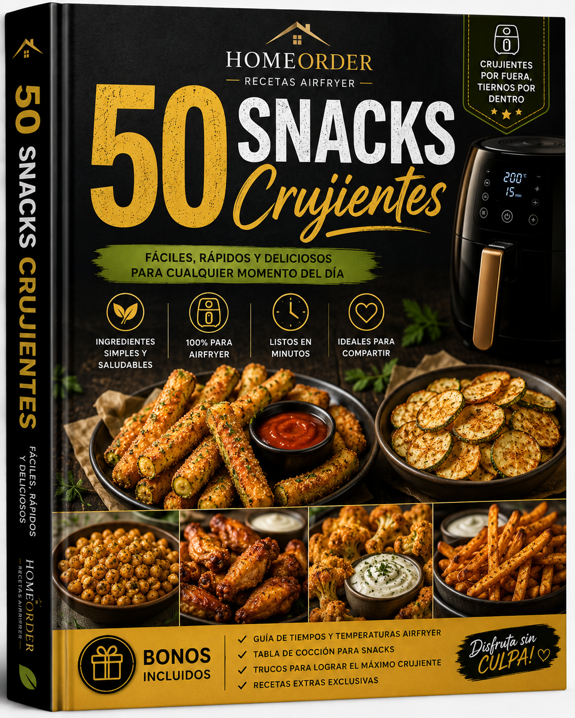 50 snacks crujientes