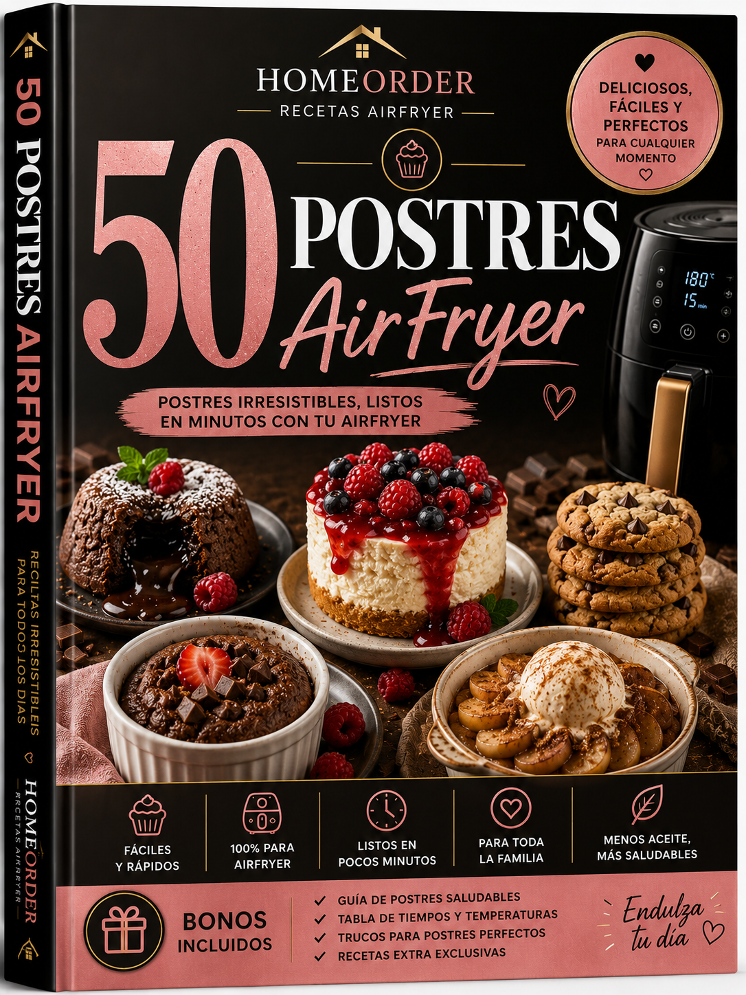 50 postres AirFryer