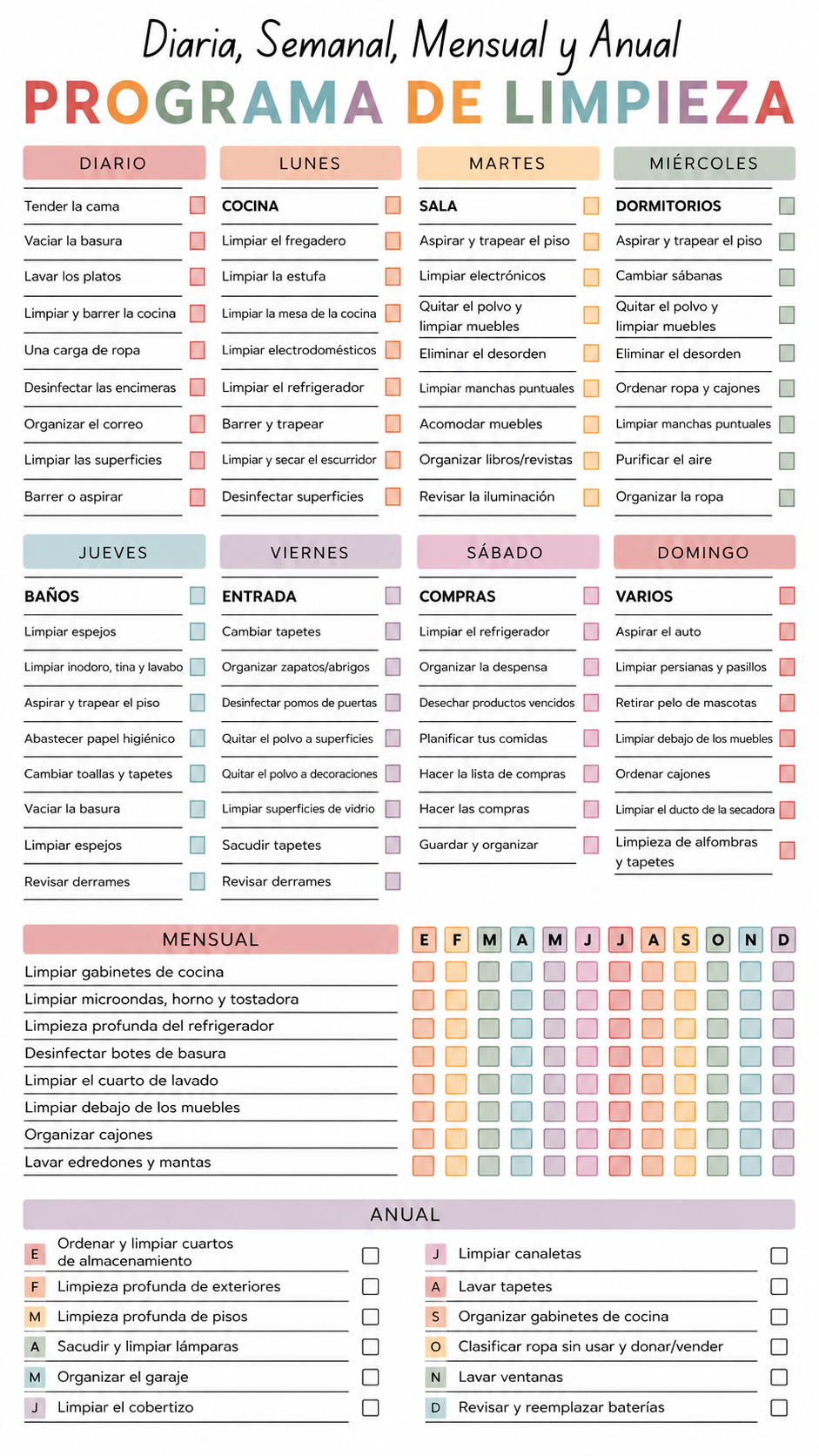 Página del HomeOrder Planner 3